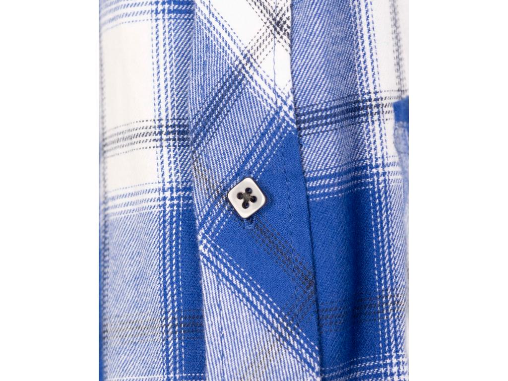 Košeľa ARDON®OPTIFLANNELS stredne modrá royal