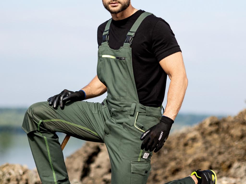 Nohavice s trakmi ARDON®CREATRON® khaki