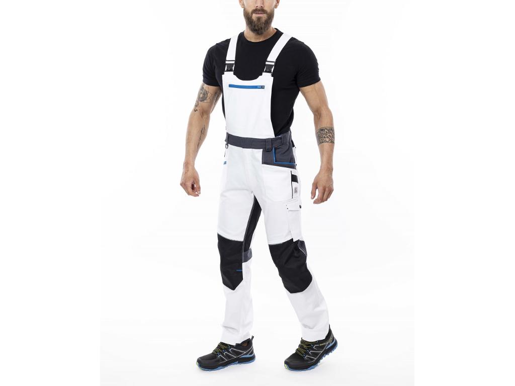 Nohavice na traky ARDON®4Xstretch® biele