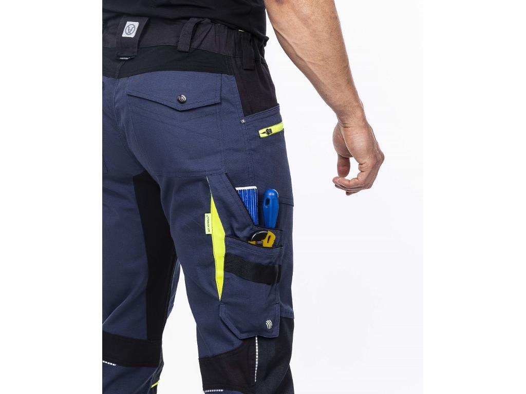 Nohavice ARDON®4Xstretch® tmavo modré
