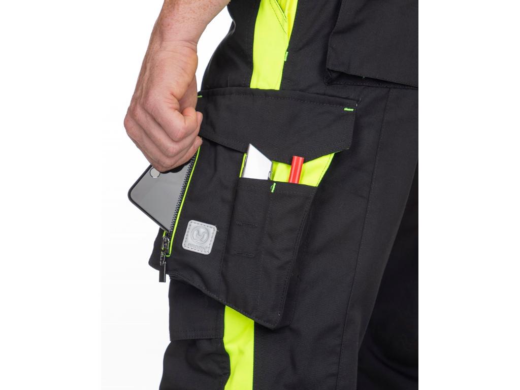 Zimné nohavice ARDON®NEON čierno-žltá