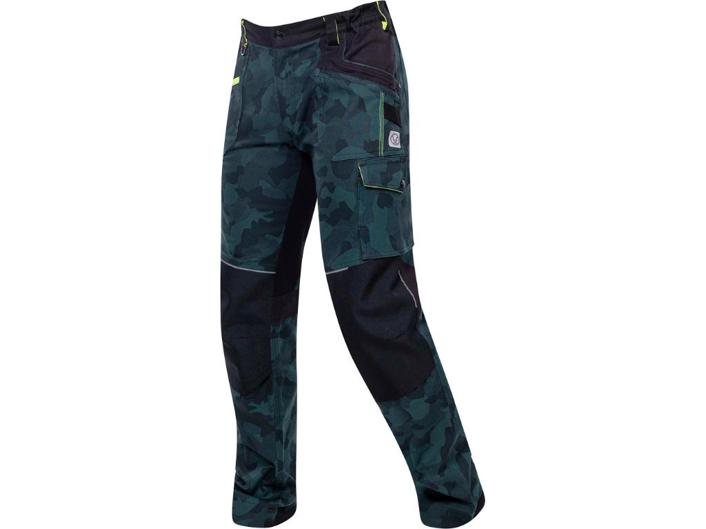 Nohavice ARDON®CREATRON®CAMO zelená