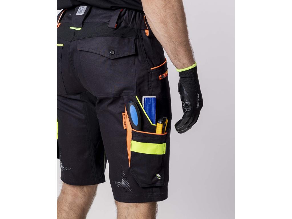 Kraťasy ARDON®CREATRON® čierna neon
