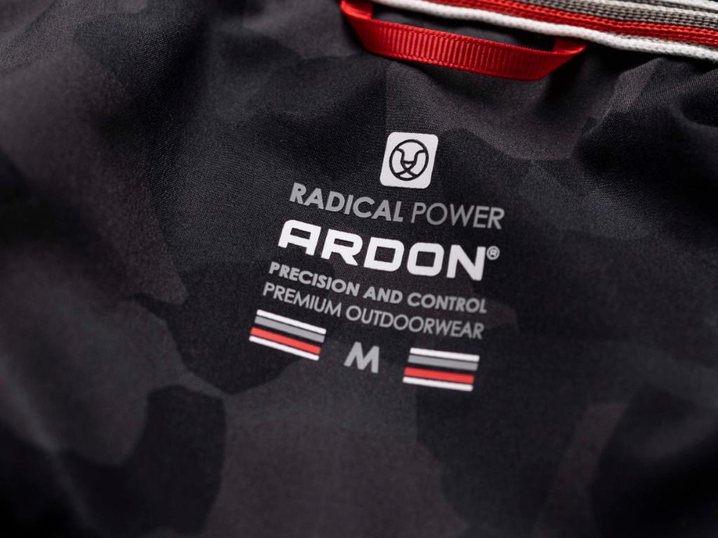 Softshellová bunda ARDON®CREATRON®CAMO čierna