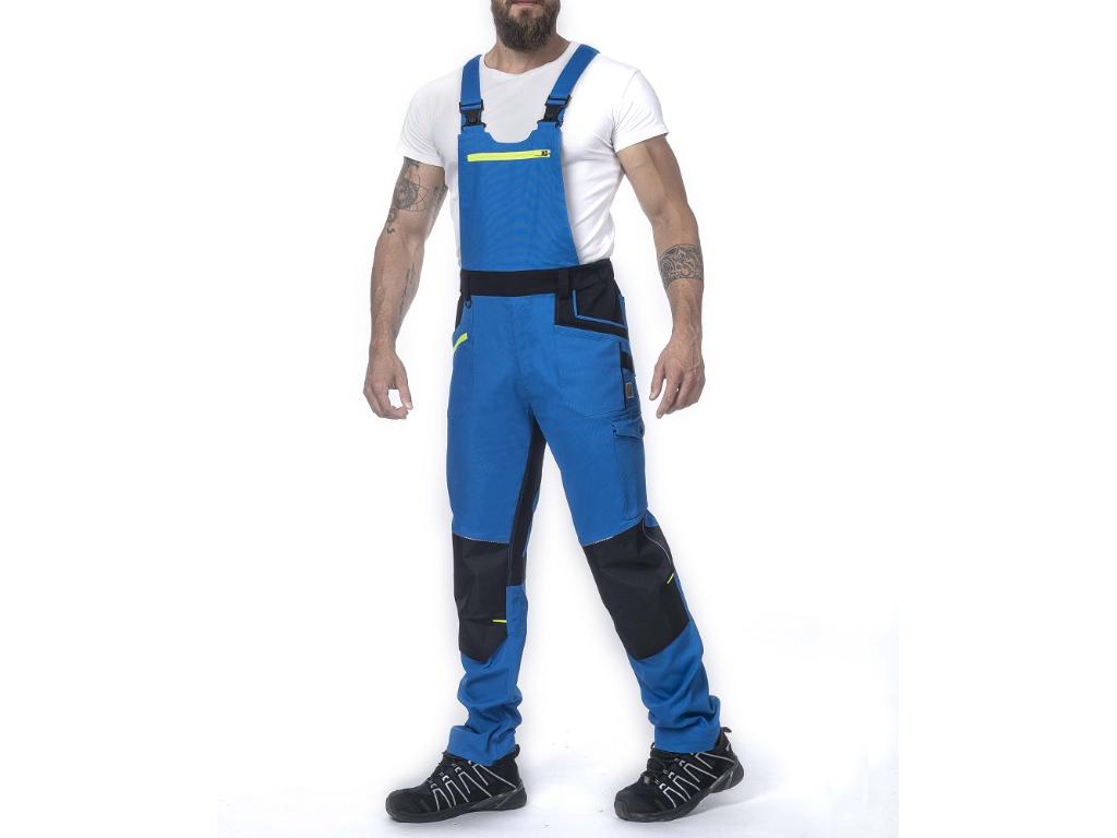 Nohavice s trakmi ARDON®4Xstretch® modrá