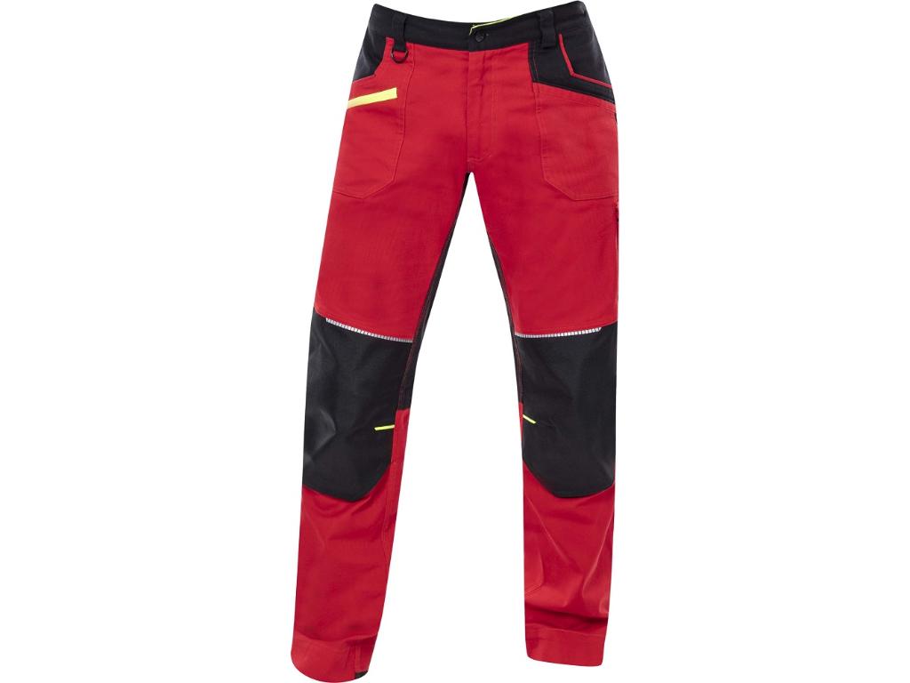 Nohavice ARDON®4Xstretch® červené