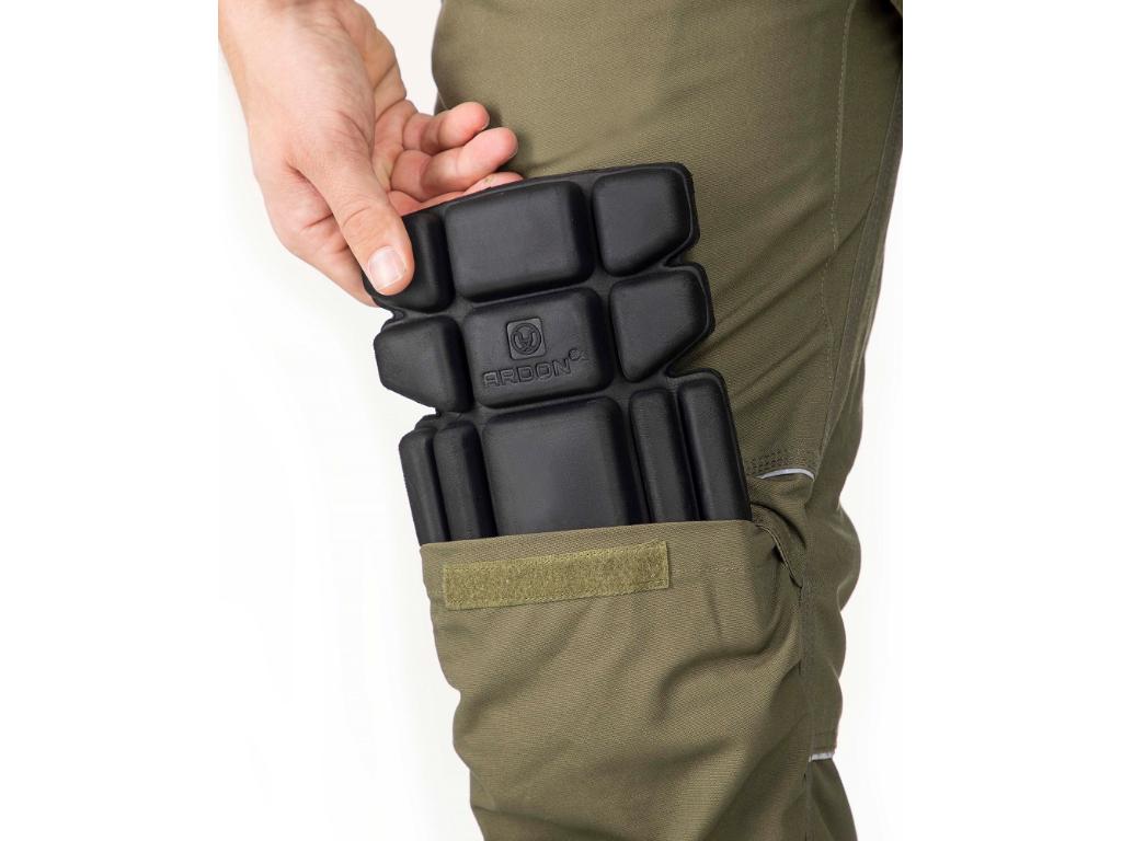 Nohavice ARDON®URBAN+ khaki skrátené