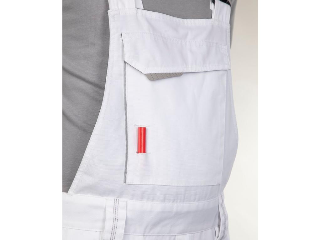 Nohavice na traky ARDON®URBAN+ biele predĺžené