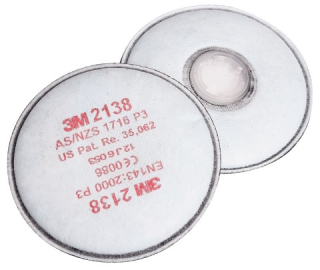 3M 2138 filter P3,O3 (cena za 1ks, 2 ks v BAL)