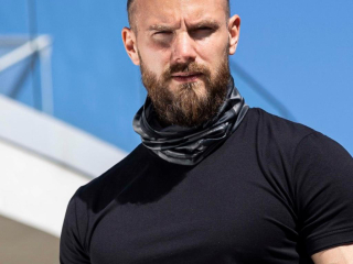 Multifunkčná šatka ARDON®CAMO černá