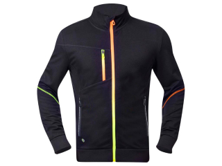 Mikina ARDON®CREATRON® čierna neon