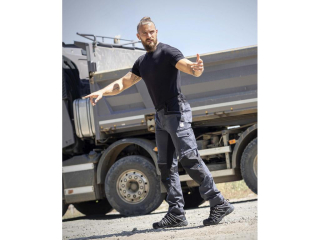 Nohavice ARDON®4Xstretch® tmavo šedá