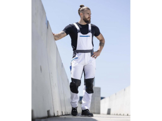 Nohavice na traky ARDON®4Xstretch® biele