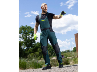 Nohavice na traky ARDON®4Xstretch® tmavo zelené
