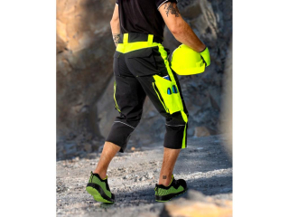 Nohavice 3/4 ARDON®NEON čierno-žltá