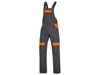 Nohavice na traky ARDON®COOL TREND šedo-oranžové predĺžené