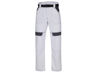 Nohavice ARDON®COOL TREND bielo-šedé skrátené