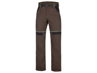 Nohavice ARDON®COOL TREND hnedé predĺžené