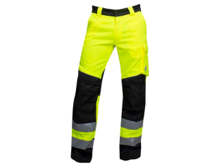 Reflexné nohavice ARDON®SIGNAL+ žlto-čierne