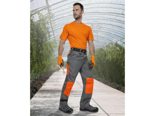 Nohavice ARDON®2STRONG šedo-oranžové