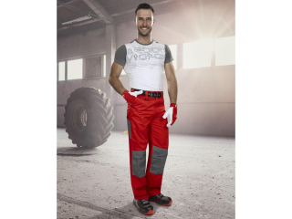 Nohavice ARDON®2STRONG červeno-šedé