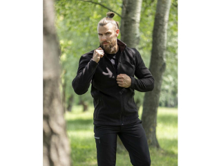 Mikina fleece ARDON®JOFLEX čierna