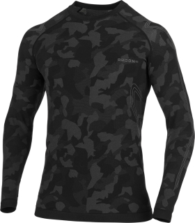 Funkčné tričko s dlhým rukávom ARDON®LYTANIX CAMO čierna