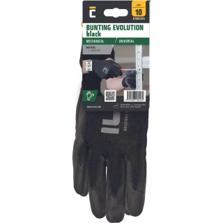 BUNTING EVO BLACK rukavice blister